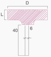 Saplı Taşlar - Form A - Technical Drawing